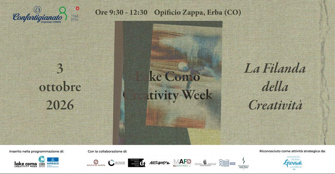 CREATIVITÀ, GIOVANI E  FUTURE DELLA FILIERA TESSILE: TORNA “LA FILANDA DELLA CREATIVITÀ”